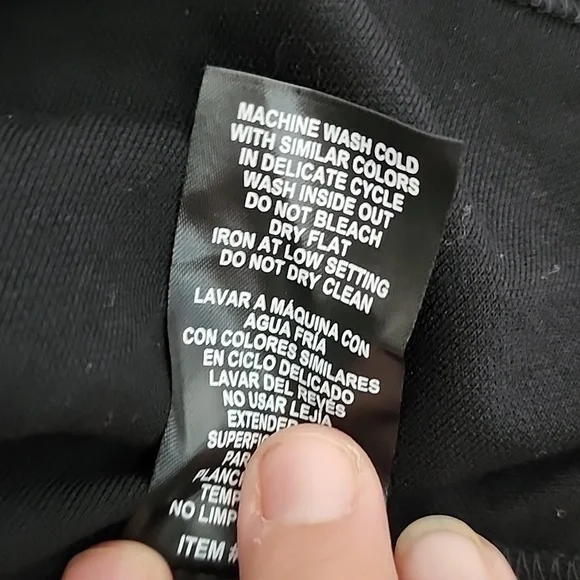 LITTLE BLACK DRESS. PLUS SIZE NICOLE MILLER  WOMAN'S DRESS - Picture 9 of 9